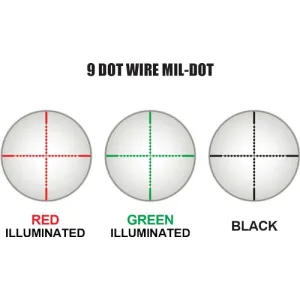 Utg Scope 4-16X40 1 in Ao 36 Color Illuminated Mil-Dot SCPU4164AOIEW