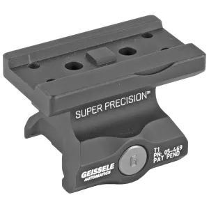 Geissele Automatics Super Precision, Mount, Fits Aimpoint T1, Lower 1/3 Co-Witness, Black 05-469B