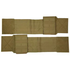 Haley Strategic Partners Thorax TPC_CB_SEP-1-2LG-COY, Cummerbund and Side Entry Panel Set, Molle