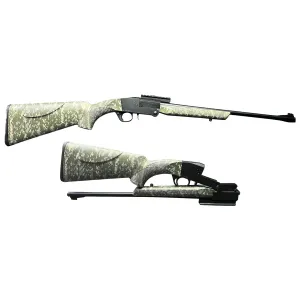 Barathrum BARASS410C SS410 410 Gauge with 20 in Barrel, 1rd Capacity, Black Metal Finish & Digital Camo Fixed Stock, Folding Rec, Ambidextrous Hand Includes 3 Chokes