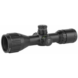 Leapers, Inc. - UTG BugBuster Rifle Scope, 3-9X 32, 1 in, Red/Green Illuminated Mil-dot Reticle, with Rings, Black SCP-M392AOLWQ