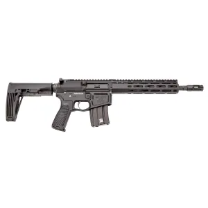 Wilson Combat TRPEP300BBL Protector Elite Pistol 300 Blackout 11.30 in 20+1 Black Hard Coat Anodized, Black Armor-Tuff No Brace, BCM Starburst Gunfighter Grip