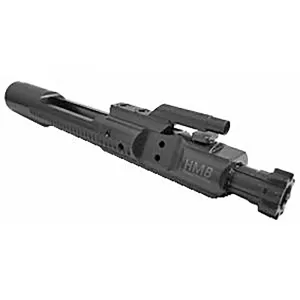 HM Defense HMBBCGAR15 HMB 223 Rem/5.56 NATO Bolt Carrier Groupt 4340 Hardened Steel Cam Pint 9130 Steel w/Black Nitride Finish