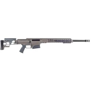Barrett MRAD Rifle System 15464, 7mm Rem Mag, 24 in Heavy Match Grade Barrel, Bolt-Action, Folding Stock, Adj Match Trigger, Multi-Role Brown Cerakote Finish, 10 Rds