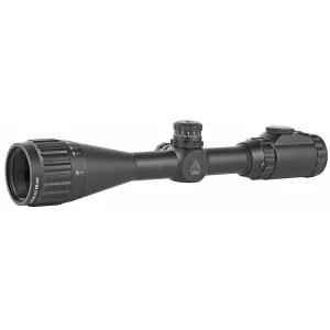 Leapers, Inc. - UTG Hunter Rifle Scope, 3-9X40, 1 in, 36-Color Mil-Dot Reticle, with Rings, Black SCP-U394AOIEW