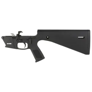 KE Arms KP-9 1-61-03-002, Semi-automatic, 9MM, Complete Polymer Lower Receiver with Built-In Fixed Stock, Matte Finish