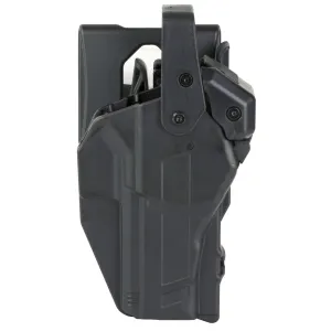 Rapid Force Rapid Force Duty Holster, Outside the Waistband Holster, Level 3 Retention, Fits Sig P320C with Red Dot Optic, Right Hand, Polymer, Black RFS-0691-R-MB-5-D