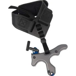 Hot Shot Archery Haze Release 3 Finger Black W/Silent Triggr 5485