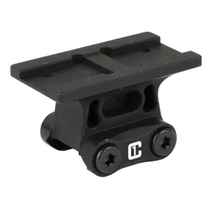 Badger Ordnance Condition One Mount, Fits Aimpoint T-2, 1.43 in Height, Anodized Finish, Black 143-0T2B