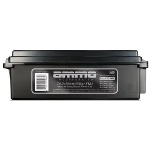 Ammo Incorporated 762150FMJB120 Rifle 7.62x51mm NATO 150 gr Full Metal Jacket (FMJ) 120 Bx/6 Cs