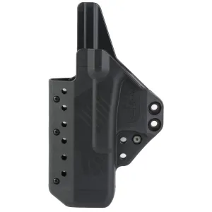 Raven Concealment Systems Eidolon EG17LHBKF, Inside the Waistband, Fits Glock 17 and 22, Polymer, Advanced Kit, Black