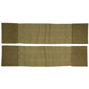 Haley Strategic Partners Thorax TPC_CB-1-2LG-COY, Cummerbund Pair, Dual-layer Woven Elastic, Molle, Large