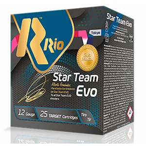 Rio Ammunition ST28HV75 Star Team EVO 12Gauge 2.75 in 7.5Shot, Shotgun Shells
