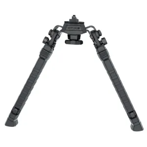 FAB Defense FXSPIKEB Spike Precision Bipod 7.09- 11.42 Adj., Rotating & Tilting, Rubber Feet, Includes Leg Extensions, Pic Rail Compatible Black Poly & Aluminum