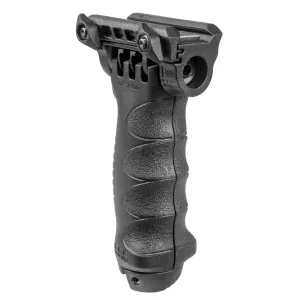 FAB Defense FXTPODG2QR T-Pod G2 Quick Release Foregrip & Bipod Independent Adjustable Legs Black Reinforced Polymer/ 6061 Aluminum/ Steel Construction