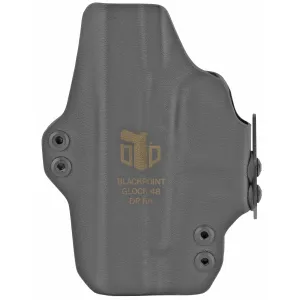 BlackPoint Tactical Dual Point AIWB Holster 115838, Appendix Inside the Waist Band, Fits Glock 48