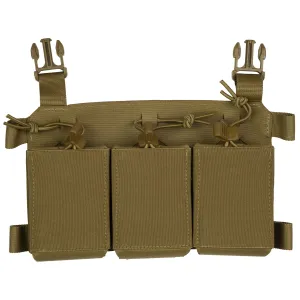 Haley Strategic Partners Thorax TPC_TRMP_MP2-2-3-COY, Triple Rifle Mag Placard, Fits (3) Rifle Mags