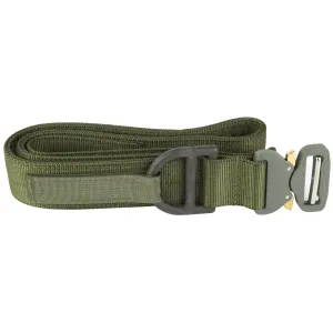 High Speed Gear Rigger Belt 31CV02OD, 1.75 in, Large, Cobra Buckle, Nylon, Olive Drab Green 31CV02OD