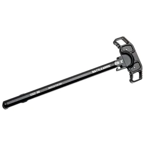 Battle Arms Development Rack Charging Handle BAD-RACK-308, Fits DPMS Pattern Rifles, Matte Finish, Black, Ambidextrous BAD-RACK-308