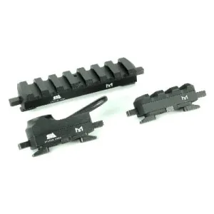 Sylvan Arms Sylvan Rail Sling Mount Combo, Fits M-LOK, Quick Detach, Includes Sling Mount, 7-Slot and 3-Slot Rails, Black RC300