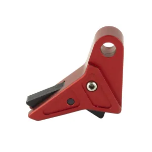 True Precision Axiom Trigger TP-GLKTS-RBL, Red with Black Safety, For Glock Gen 1-4 including 42/43/43X/48 (Does Not Fit Gen5) TP-GLKTS-RBL