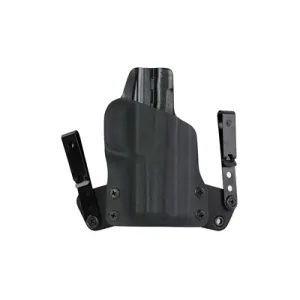 BlackPoint Tactical Mini Wing IWB 151990, Inside Waistband Holster, Fits Sig P322, Right Hand, Leather Kydex Construction