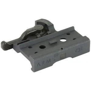 A.R.M.S., Inc. Mount, Fits Aimpoint Micro, Black #31