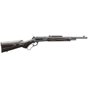 Chiappa Firearms 1886 Wildlands Take Down, Lever Action Rifle, 45-70 Government, 18.5 in Threaded Barrel, 5/8x24, Cerakote Finish, Gray, Gray Laminate Stock, Fiber Optic Front Sight & Skinner Picatinny Rail with Rear Peep Sight, 4 Rounds 920.411