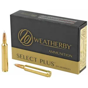 Weatherby Select Plus, 6.5 Weatherby RPM, 140 Grain, Nosler AccuBond, 20 Round Box N65RPM140ACB
