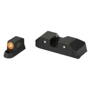 XS Sights R3D Night Sight CZ-R016S-6N, Orange Dot, Fits CZ P10 CZ-R016S-6N