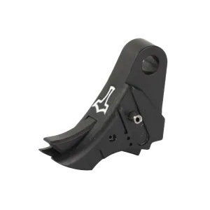 Glockmeister TYR TYRG5BLBLKS, Trigger, Black Shoe/Black Safety, For Glock Gen 5 TYRG5BLBLKS