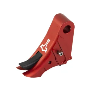 Glockmeister TYR TYRREBLKS, Trigger, Red Shoe/Black Safety, For Glock Gen 1-4 TYRREBLKS