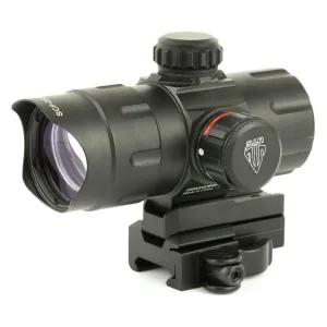 Leapers SCP-DS3840TDQ, Inc. - UTG 4.2 in ITA Red/Green T-Dot with QD Mount, 32.5 Objective, Black, 38mm SCP-DS3840TDQ