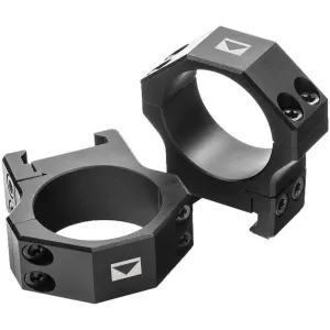 Steiner 5958 H-Series Rings Matte Black 30mm Medium