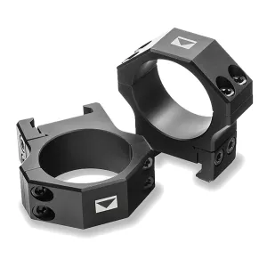 Steiner 5957 H-Series Lightweight Matte Black Steel 30mm Tube Low, Picatinny Rail