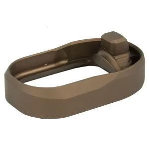 Taran Tactical Innovation Carry Aluminum Mag Well For Glock 17/22 Gen 5 GMW5-AC1706, Coyote Bronze Finish GMW5-AC1706