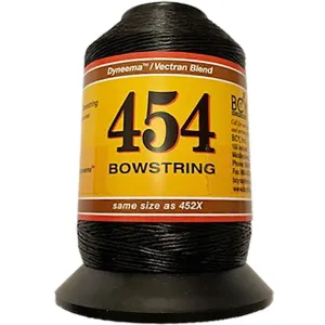 BCY 454 Bowstring Material Black 1/4 lb
