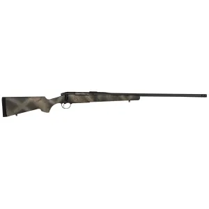 Bergara Rifles BPR33300PRC Premier Highlander 300 PRC 2+1 24in Omni Muzzle Brake/Threaded Barrel, Sniper Gray Cerakote, Woodland Camo Grayboe Stock