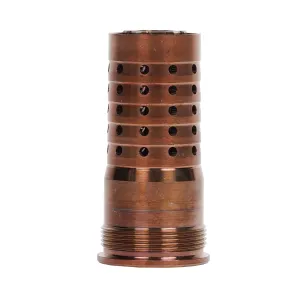 Q Cherry Bomb CB-M18-1.5, Muzzle Brake, 8.6 Blackout, M18X1.5 Thread Pitch, Gold CB-M18-1.5