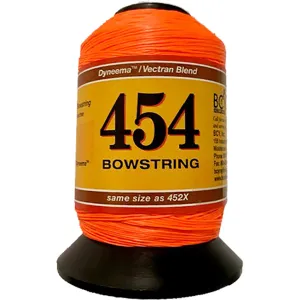 BCY 454 Bowstring Material Neon Orange 1/4 lb