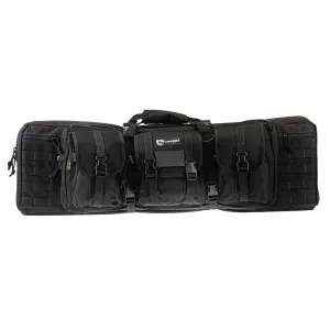 Drago Gear Double Rifle Gun Case, 36 in, Black 12-301BL