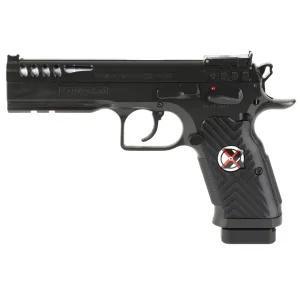 Tanfoglio Stock Master Xtreme TF-STOCKMX-9, Semi-automatic, DA/SA, Steel Frame Pistol, 9MM, 4.75 in Barrel