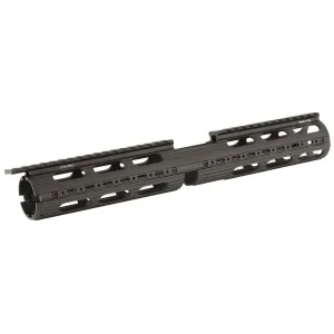 Leapers, Inc. - UTG Handguard, Fits AR Rifles, 15 in Super Slim Drop-in, Black, Includes two 2-Slot and two 4-Slot rail sections MTU015SS