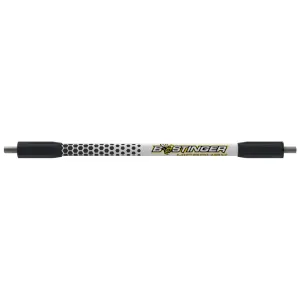 Bee Stinger MicroHex V-Bar Black/White 10 in MHXTARVBV210