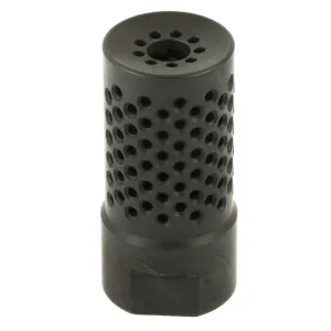 Spikes Tactical Dynacomp Short Brake, 556NATO, Fits AR 15, 1/2x28 Black Finish SBV1021