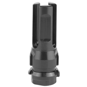 Dead Air Armament Key Mount Flash Hider, M15x1, Black Finish DA304