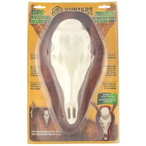 Hunters Specialties 01637 Euro Half Skull Deer Mounting Kit White