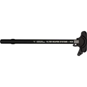 VLTOR Victory VCH-LF-4, Charging Handle, Medium Latch, Fits AR-10, Matte Finish, Black VCH-LF-4
