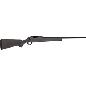 Remington R68920 700 Alpha 1 Hunter Full Size 7mm PRC 3+1 24 Satin Black Cerakote Fluted Threaded Barrel, Pic Rail Steel Receiver, Gray Speckled AG Composite Carbon Fiber Stock, Right Hand, Rifle