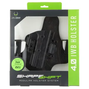 Alien Gear SSIW0203RHXX 4.0 IWB Holster Springfield XDS 3.3 Injection Molded Polymer Black